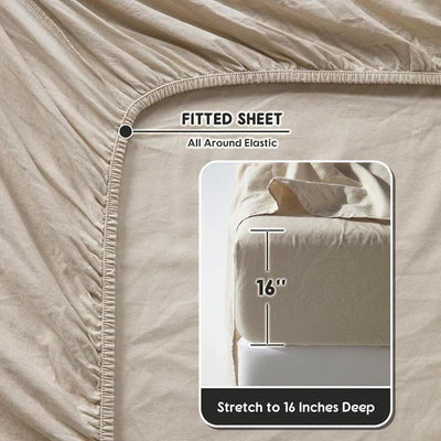 Oeko-Tex® 100% European Flax Linen Bedset