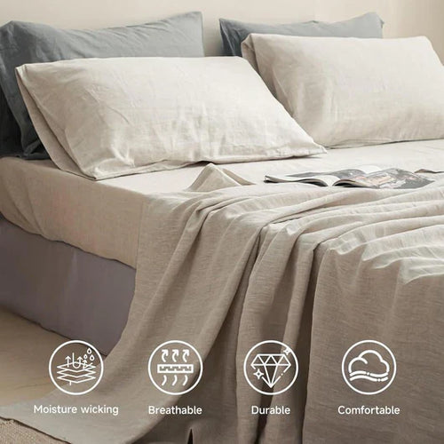Oeko-Tex® 100% European Flax Linen Bedset